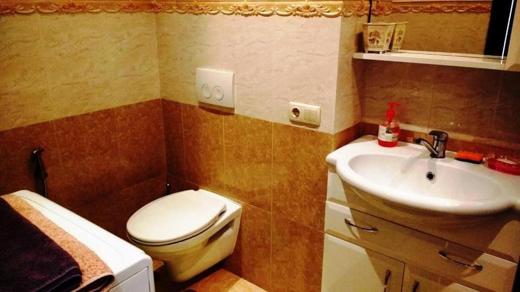 Комната В Двухкомнатной Apartment Kiev Luaran gambar